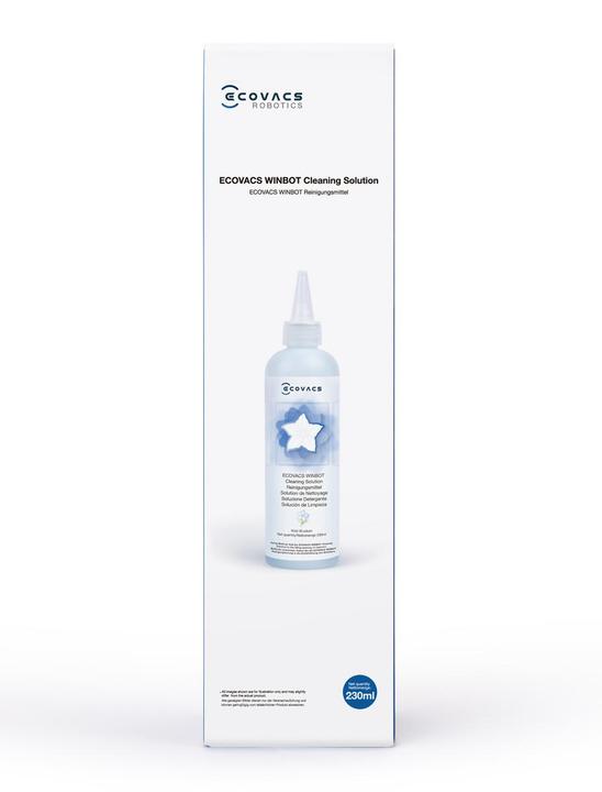 Actual product image Ecovacs WINBOT Cleaning Solution 230 ml