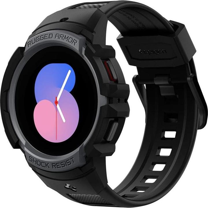 Actual product image Spigen RUGGED ARMOR "PRO" GALAXY Watch 4 / 5 40MM CHARCOAL GRAY