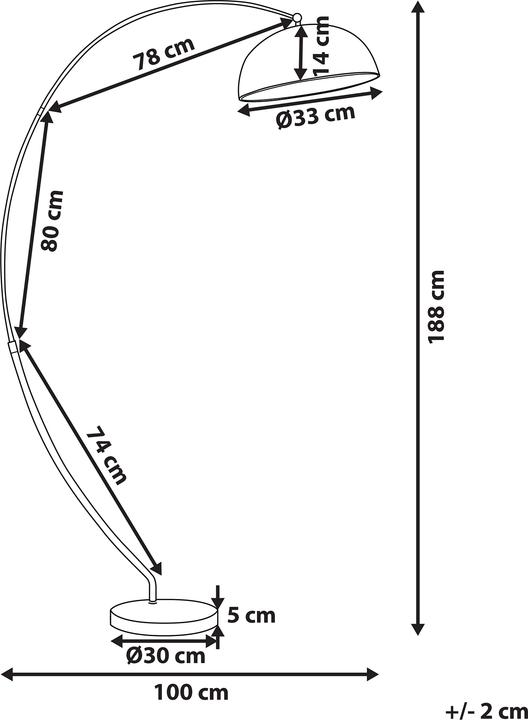 Actual product image Beliani Kama (E27)
