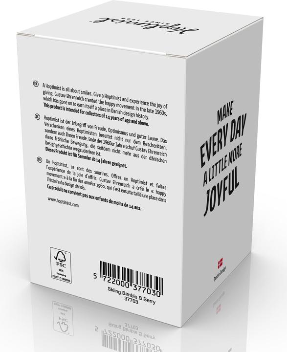 Actual product image Hoptimist Aufsteller Skiing Bimble