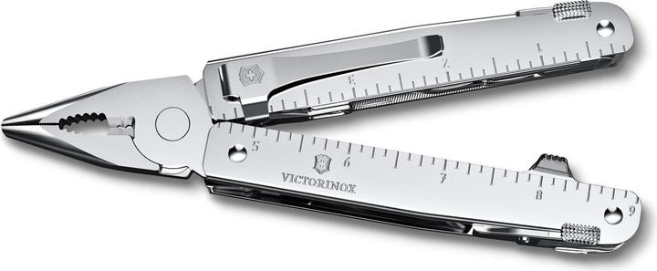 Actual product image Victorinox Swiss Tool MX Clip 3.0327.MKB1 Multitool Silver (26 Functions)