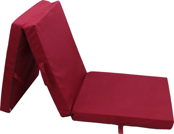 Produktbild Herlag Klappmatratze Junior Farbe rot, 190x60 cm, Gästematratze, Faltmatratze (190 x 60 cm)