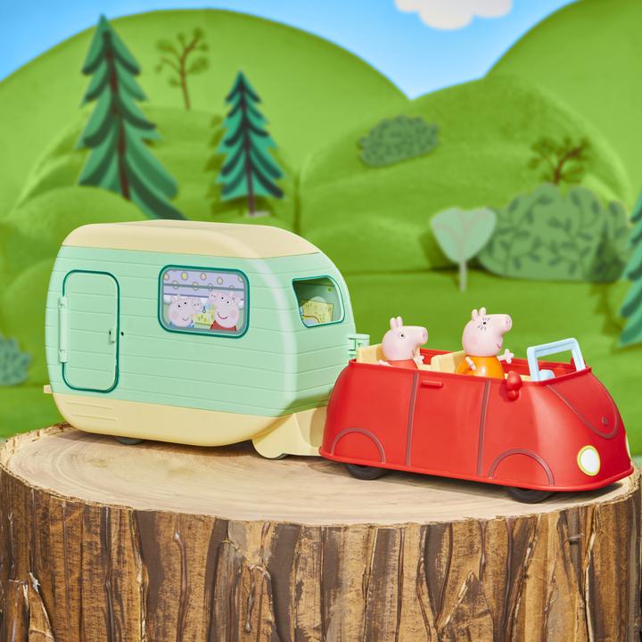 Actual product image Hasbro Peppa's Caravan