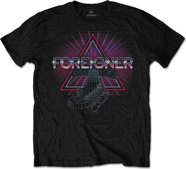 Foreigner Neon Guitar (XL)