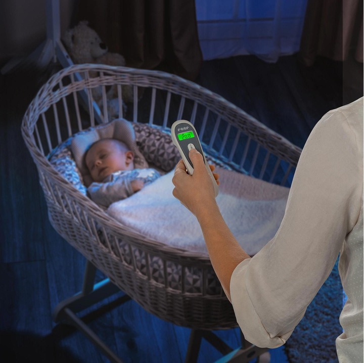 Productafbeelding Reer Kleur SoftTemp 3in1 Contactloze Infrarood Thermometer (Voorhoofd, Contactloos)