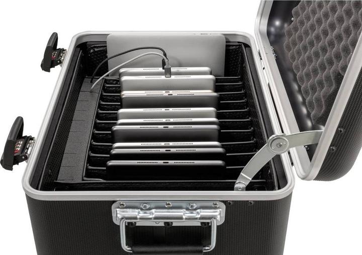 Produktbild Parat PARAPROJECT Case TC10 TwinCharge für 10 Tablets bis 32,77cm 12.9" iOS/And/Win Charge Only schwarz