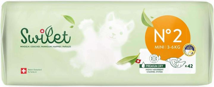Image du produit Swilet La couche bio (Taille 2, Pack semi-mensuel, 252 pcs)