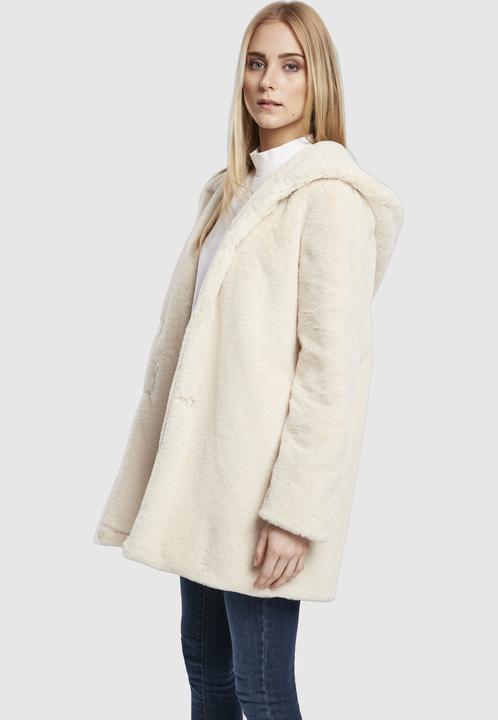 Produktbild Urban Classics Ladies Hooded Teddy Coat (M)