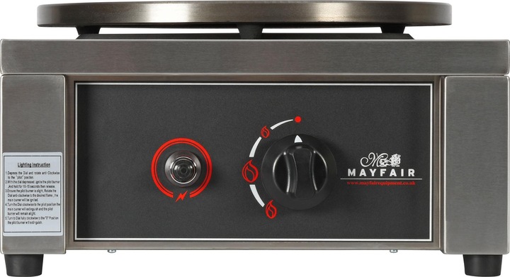 Produktbild Mayfair Gas Crêpe Backgerät