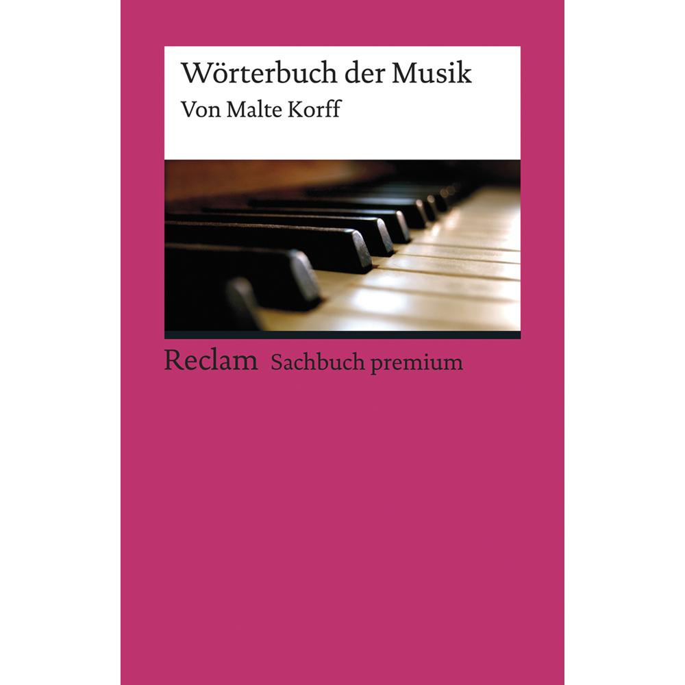Thumbnail - Wörterbuch der Musik, Sachbücher von Malte Korff