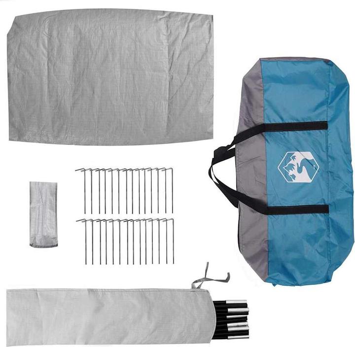 Actual product image VidaXL Cone tent (9.71 kg, 5 persons)