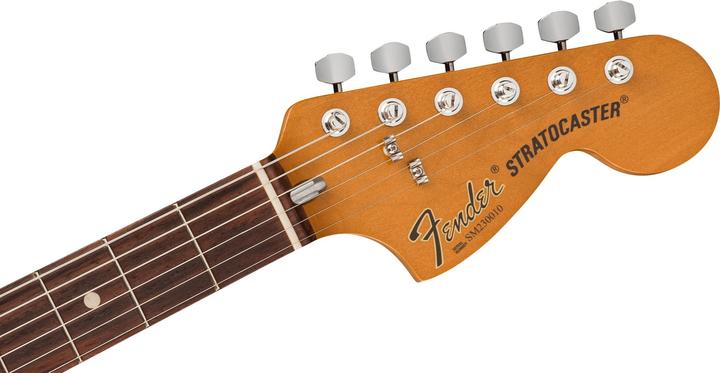 Produktbild Fender Kotflügel 70. Jubiläum Vintera II Stratocaster, Antigua RW mit Koffer (E-Gitarre, Rosenholzgriffbrett, Erlenholzkörper, Ahornhals)