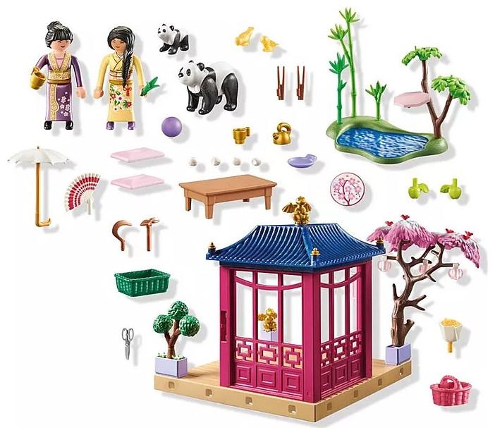 Actual product image Playmobil 71762 Asian garden with panda feeding (71762)