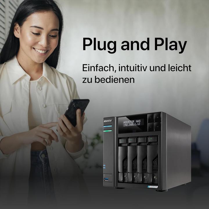 Immagine prodotto Asustor Lockerstor 4 Gen2 (AS6704T) (0 TB)