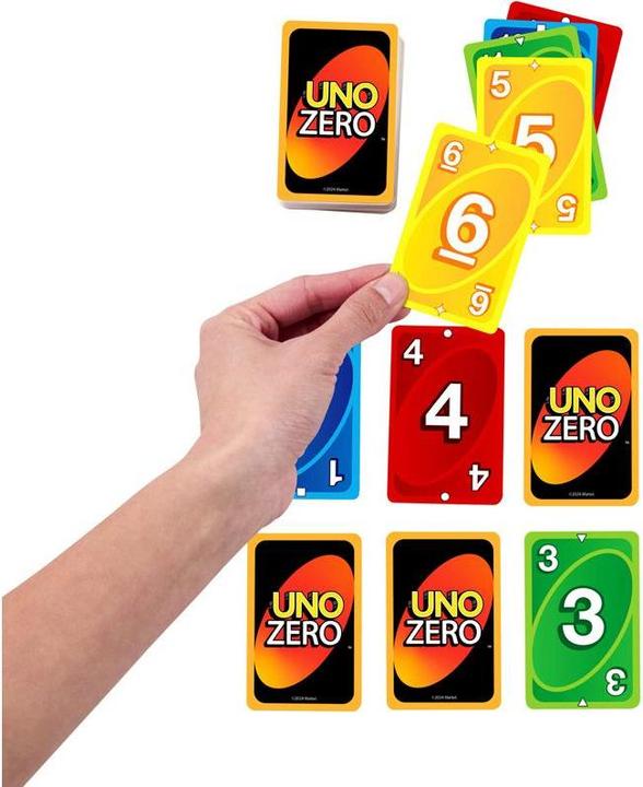 Produktbild Mattel Games UNO Zero (Multilingual, 2 - 10 Spieler)