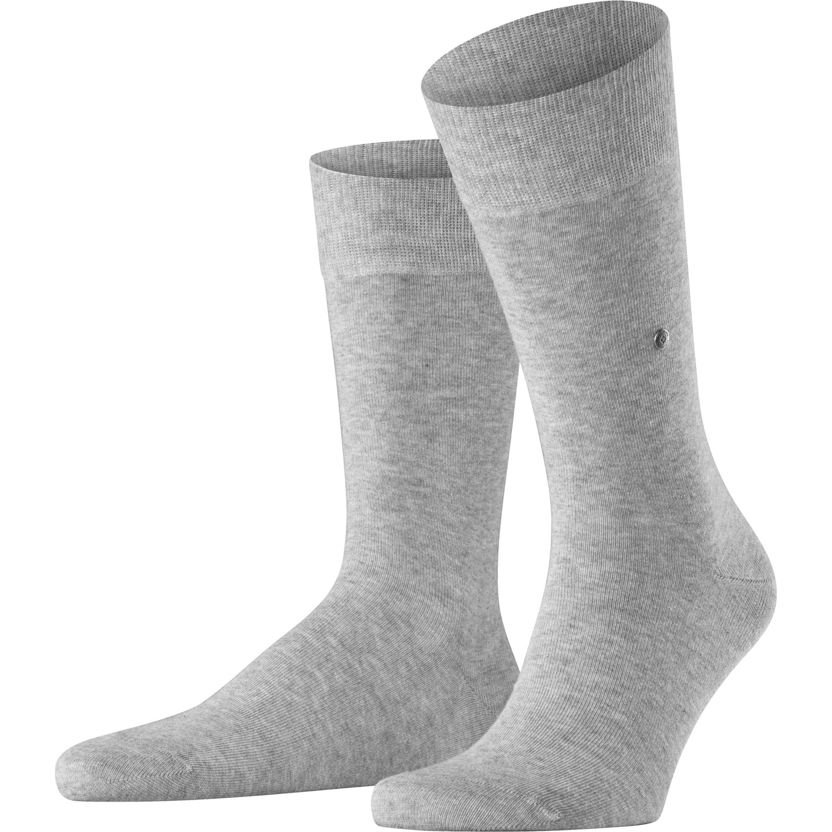 Thumbnail - Burlington, Herren, Socken, Socken Casual Bequem sitzend, Grau, (2er Pack, 40 - 46)