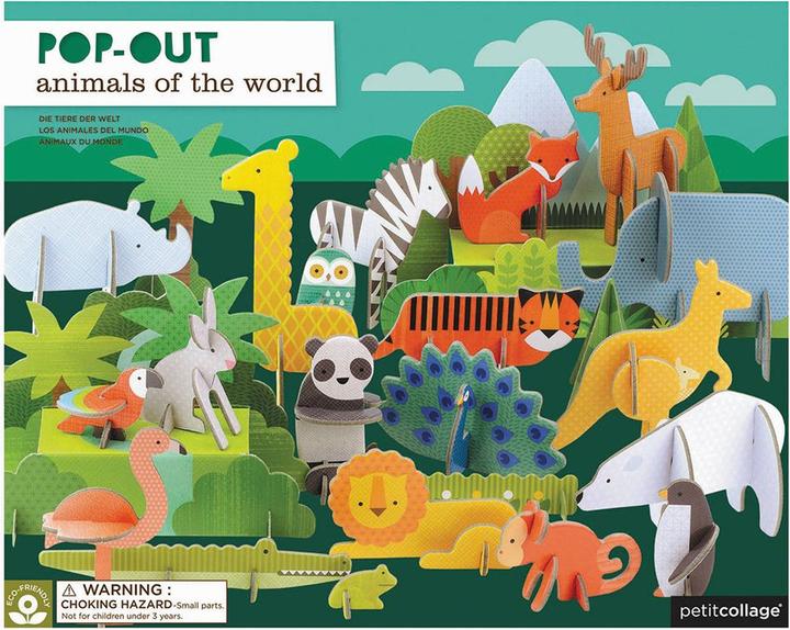 Produktbild Petitcollage Deluxe Pop Out Tiere