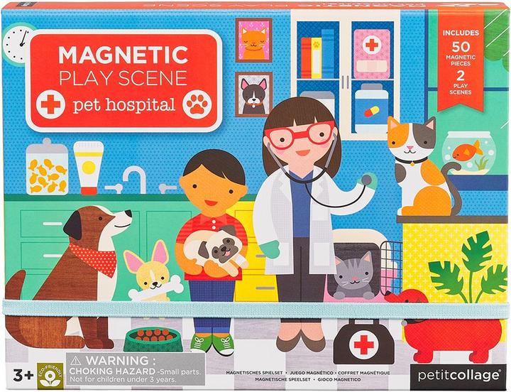 Immagine prodotto Petitcollage Ospedale animale gioco magnete (Tedesco, Francese, Italiano, Inglese)
