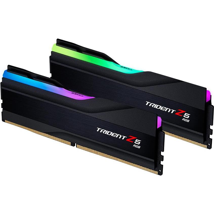 G.Skill Trident Z5 RGB (2 x 24GB, 7600 MHz, DDR5-RAM, DIMM), RAM, Schwarz
