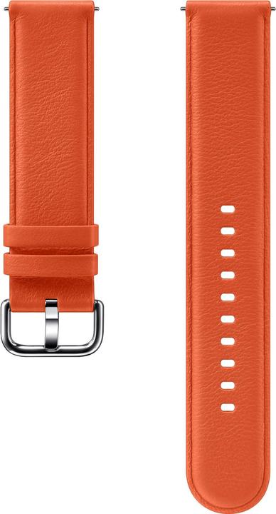 Samsung Lederband (41 mm, 42 mm, 20 mm, Echtleder, Galaxy Watch Active 2, Galaxy Watch, Gear Sport, Galaxy Watch Active, Galaxy Watch 3, Gear S2)