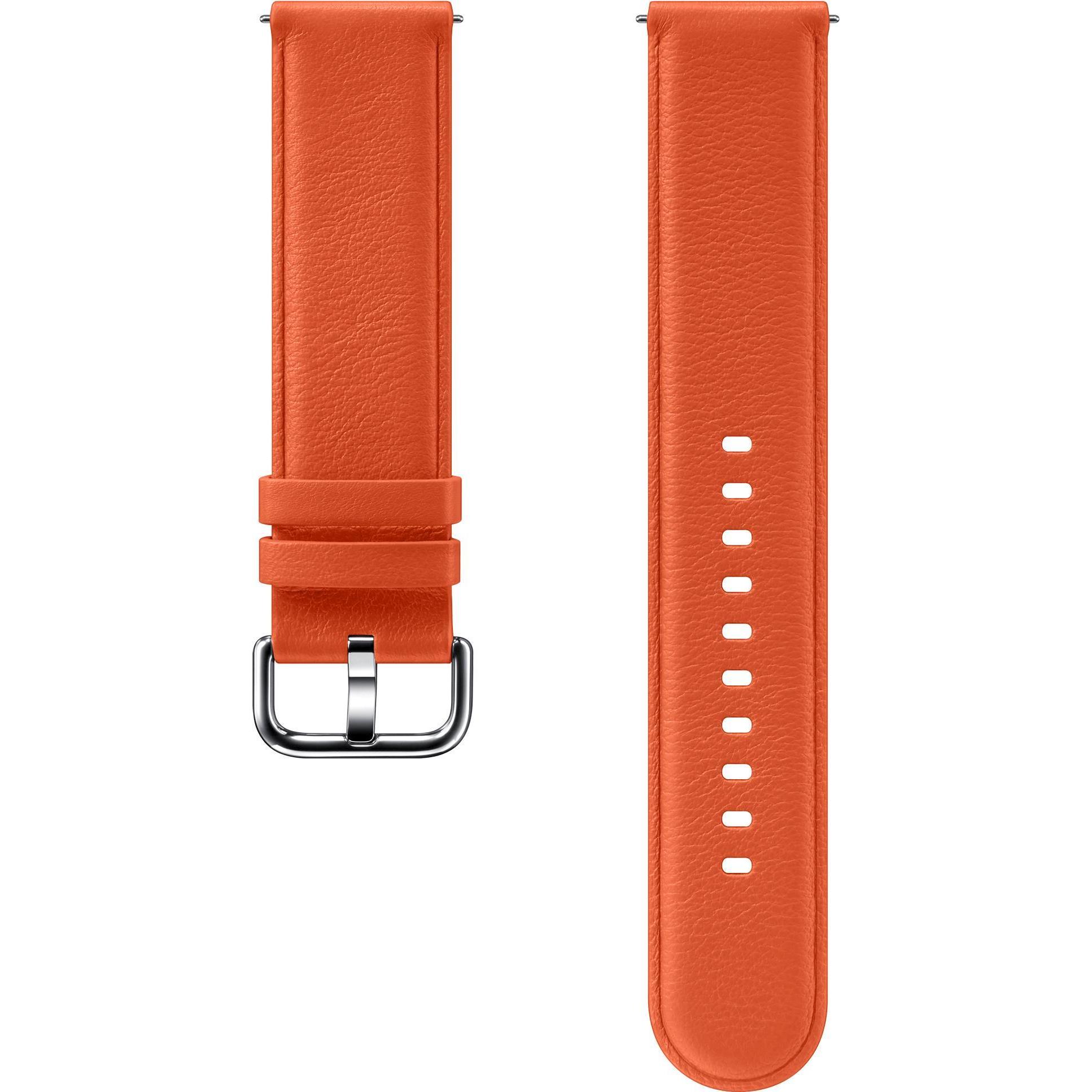 Samsung Lederband (41 mm, 42 mm, 20 mm, Echtleder, Galaxy Watch Active 2, Galaxy Watch, Gear Sport,