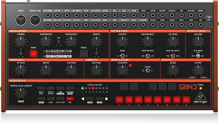 Actual product image Behringer GRIND Hybridsynthesizer