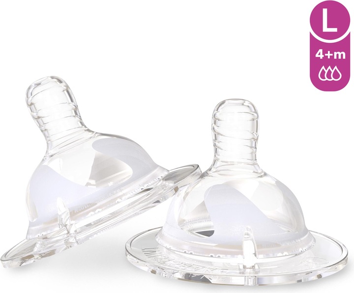 Actual product image Twistshake Anti-Colic Teat Large 4+m