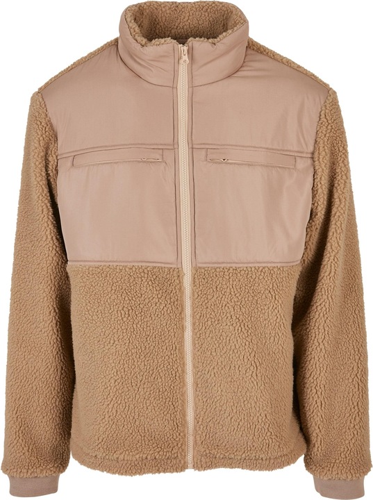 Urban Classics Patched Sherpa Jacket