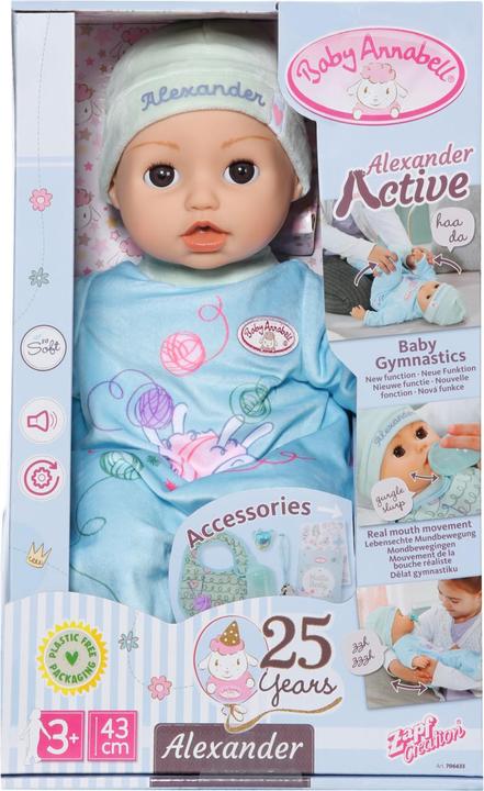 Immagine prodotto Zapf Creation Baby Annabell Active Alexander 43cm