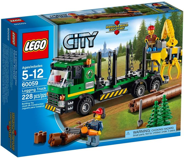 LEGO Holztransporter (60059, LEGO City)