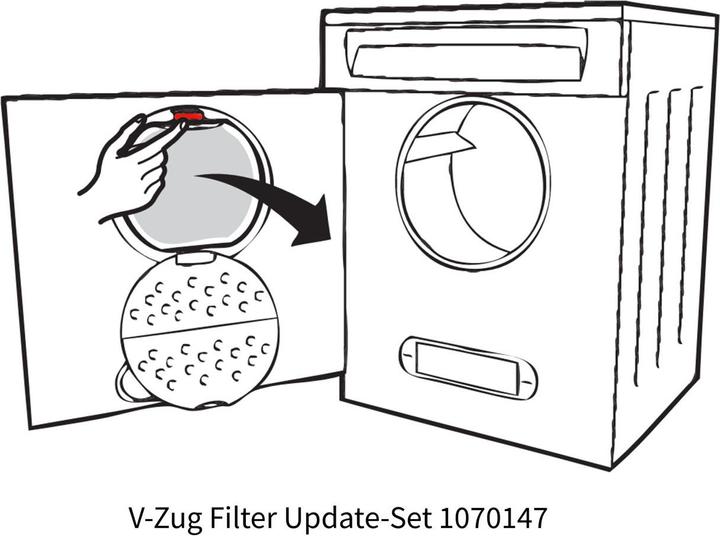 Produktbild V-Zug Filter - Unimatic Trockner
