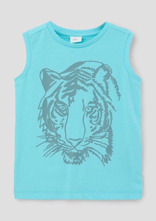 Produktbild S.Oliver T-Shirt Ärmelloses T-Shirt mit Frontprint (92)