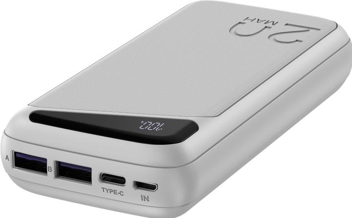 Image du produit Navitel PWR20 MX Blanc (20000 mAh, 22.50 W, 74 Wh)