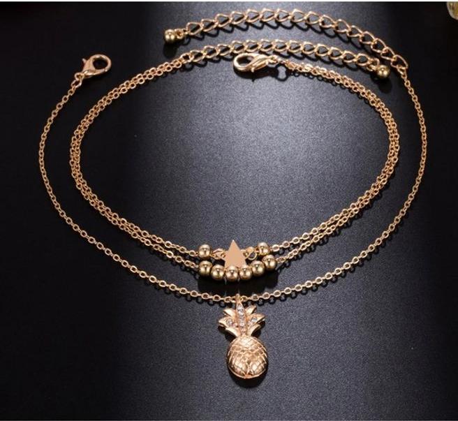 Produktbild MU Style Fusskette (Metall, 18.50 cm)