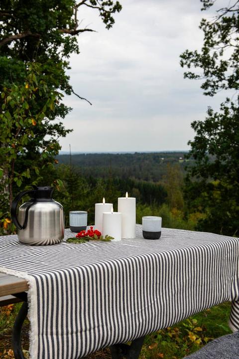 Image du produit LED Kunststoffkerze sand 1873-970 Aussen 1873-970 6h Timer D7 H12,5cm 2xAA (1 x)