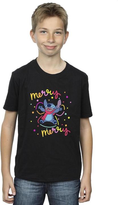 Produktbild Disney Lilo & Stitch Merry Rainbow TShirt Jungen (116)