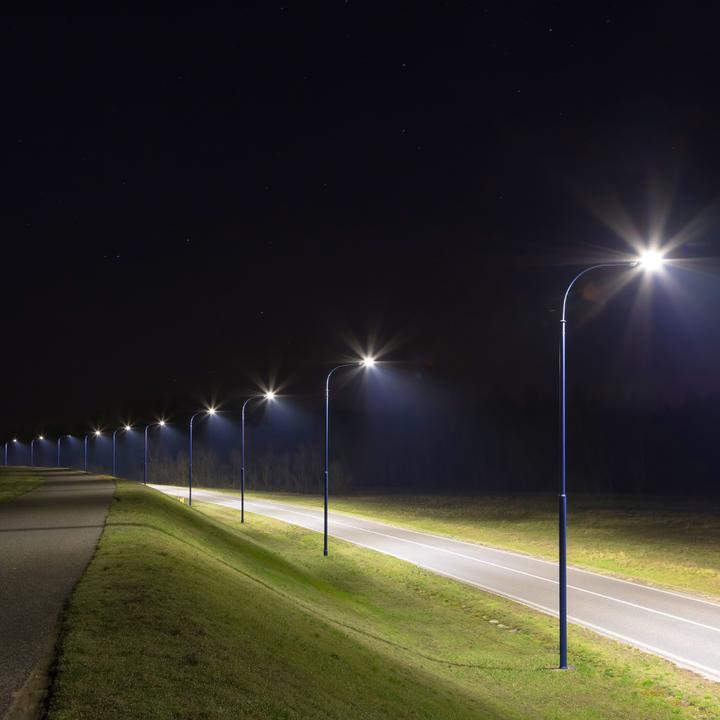 Produktbild Luxula LED-Strassenleuchte LX800100, 50W, 6000lm, 4000K, neutralweiss, IP65 (6000 lm, IP65)
