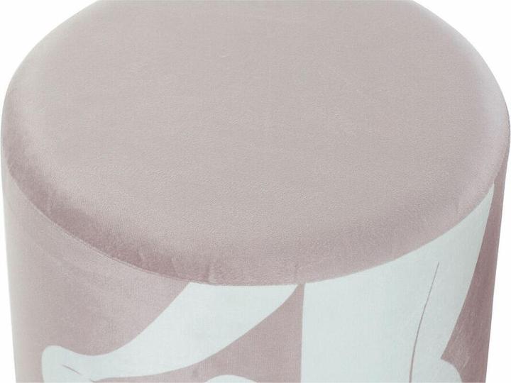 Produktbild DKD Home Decor Footrest Scandi Golden White Light Pink 30 x 30 x 38 cm (2 Units)