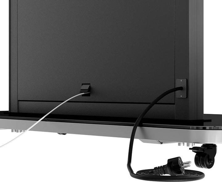 Produktbild Hagor HAGROR Rollwagen 600x400mm schwarz 2x 55kg/2x 55-65" (55 kg, 55" - 65")