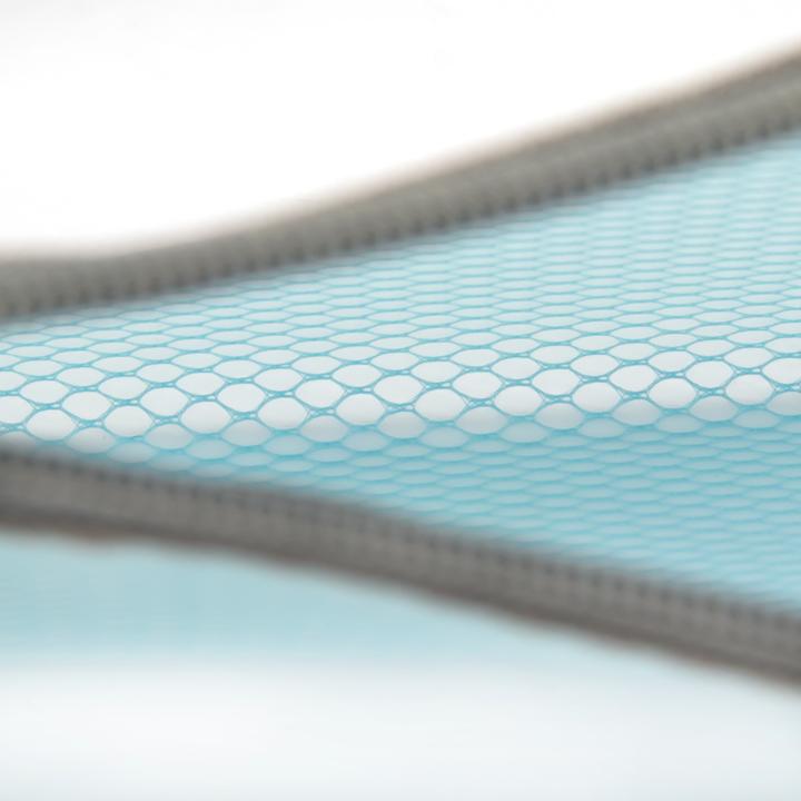 Actual product image Idena Zip Pocket A5 Mesh blue (A5, 1x)