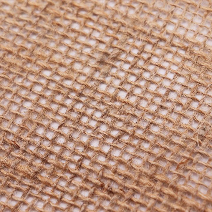 Actual product image Aquagart 75m x 1m Jutegewebe 215g/m² Jutematte Gartenjute Jute Stoff Sackleinen Juteband