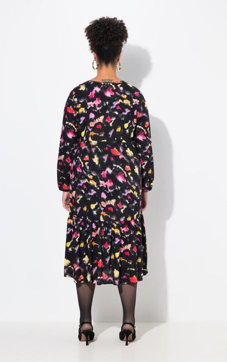 Produktbild Miamoda Midikleid, Alloverdruck, Volants (50)