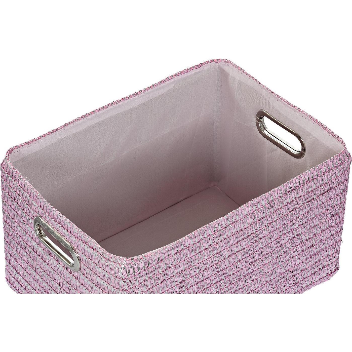 DKD Home Decor, Box portaoggetti, Basket set polypropylene (42 x 33 x 50 cm) (5 pcs) (5x)