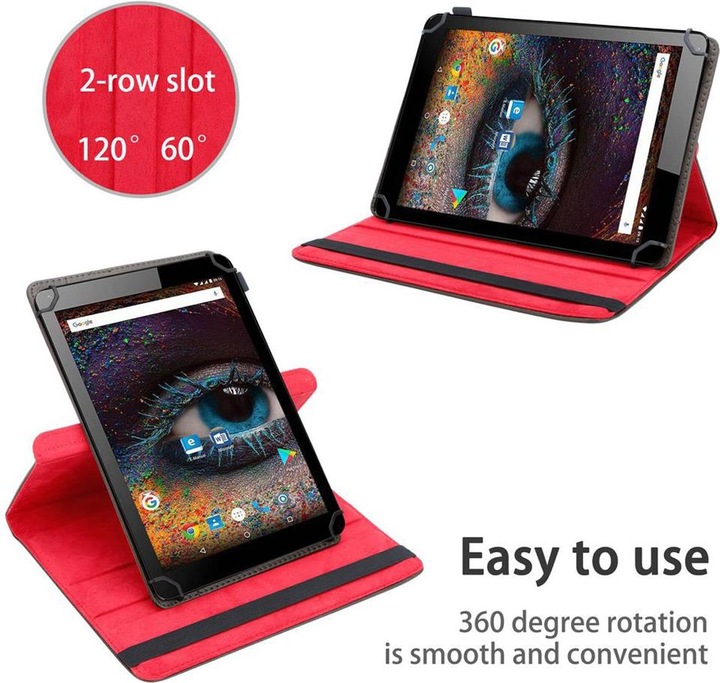 Productafbeelding Cadorabo Tablet hoes Universeel 360 (Valk 10 Plus)