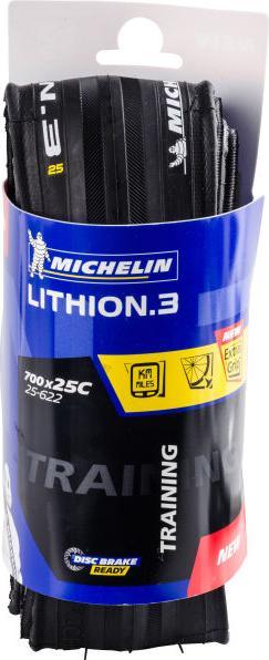Actual product image Michelin Lithion 3 folding tire 28x1.00" (25-622)