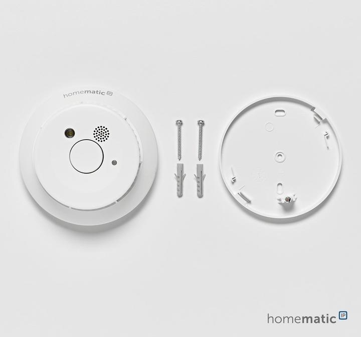 Produktbild Homematic IP 156587A0, Rauchwarnmelder, Q-Label, 2 Stück