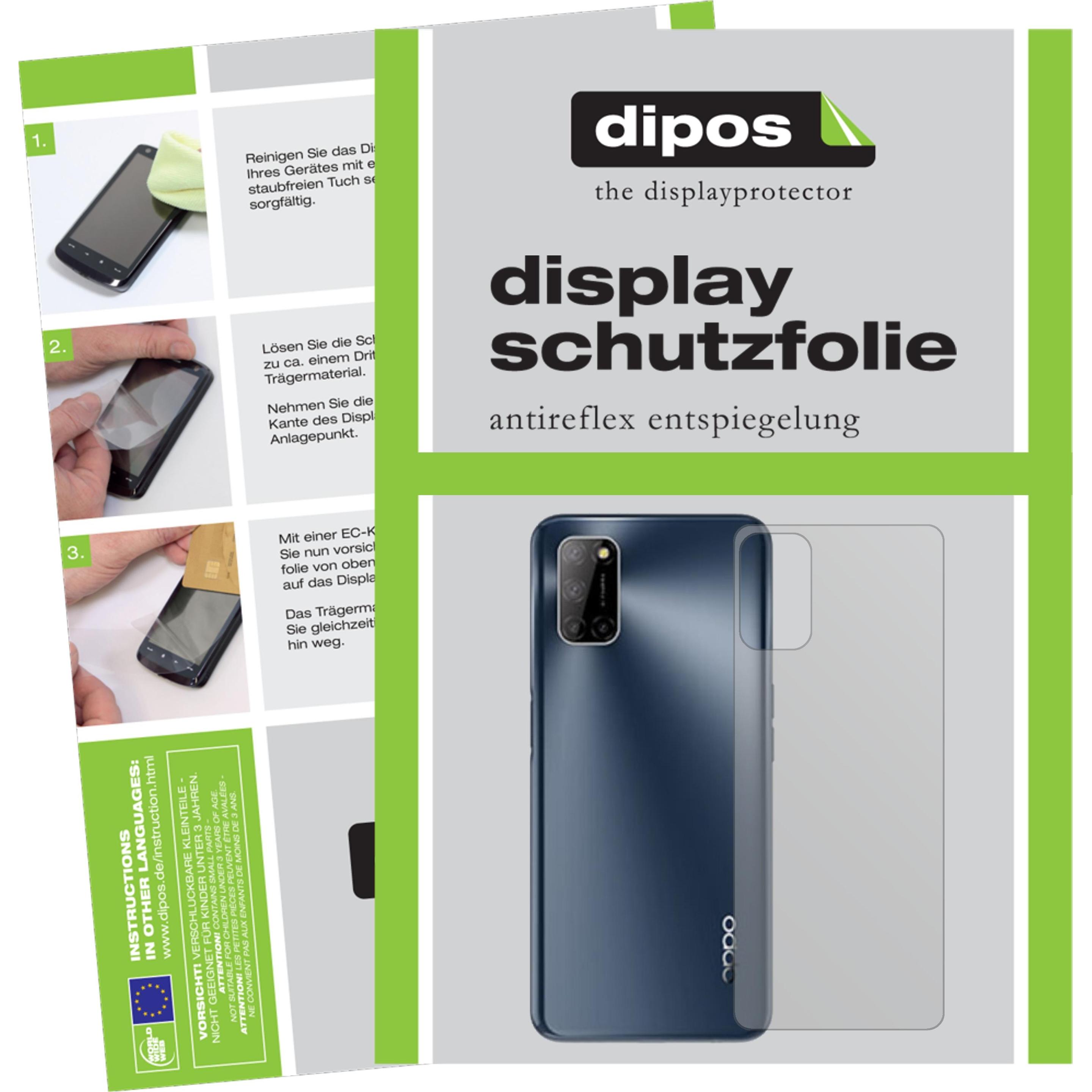 Dipos Displayschutzfolie Antireflex (1 Stück, Oppo A72), Smartphone Schutzfolie, Transparent