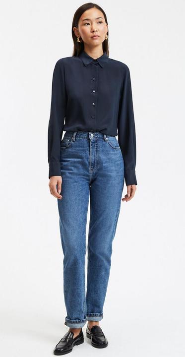 Actual product image La Redoute Collections Silk blouse with long sleeves (34)