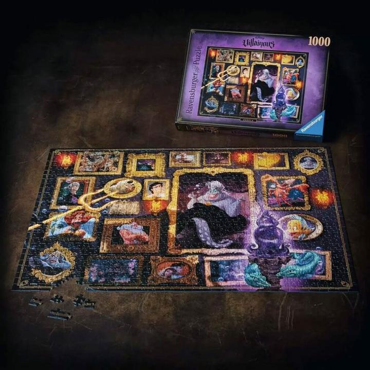 Image du produit Ravensburger Puzzle 1000 pièces 12000039 - Disney Villainous Ursula - Les personnages populaires de (1000 pièces)