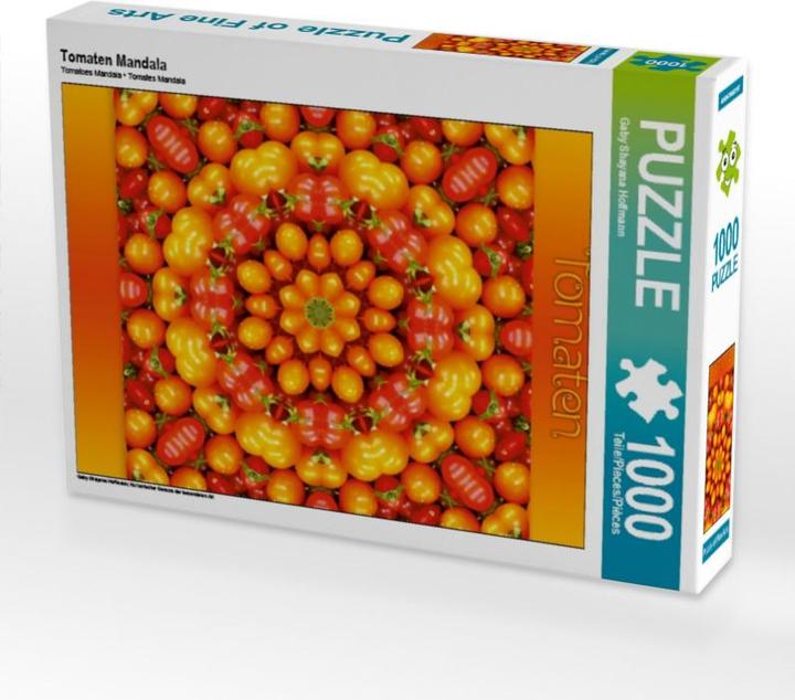 Produktbild Tomaten Mandala (Puzzle) (1000 Teile)